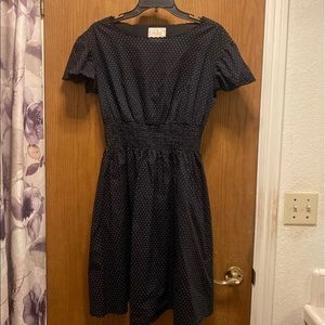 Kate Spade Pin Dot Poplin Dress